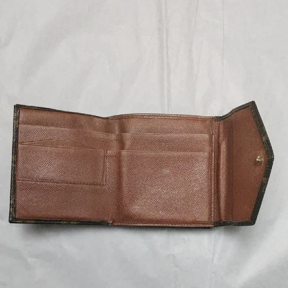 Louis Vuitton Monogram Envelope Wallet - Dark Brown with Gold Hardware - Picture 5 of 16